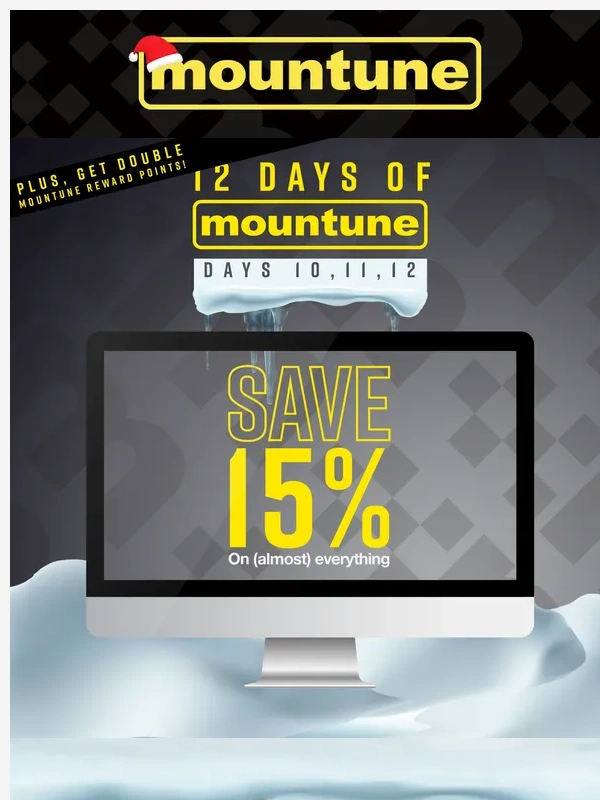 Mountune - Save 15% off (almost) everything ?