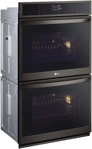 LG Smart Double Wall Oven with Convection and Air Fry