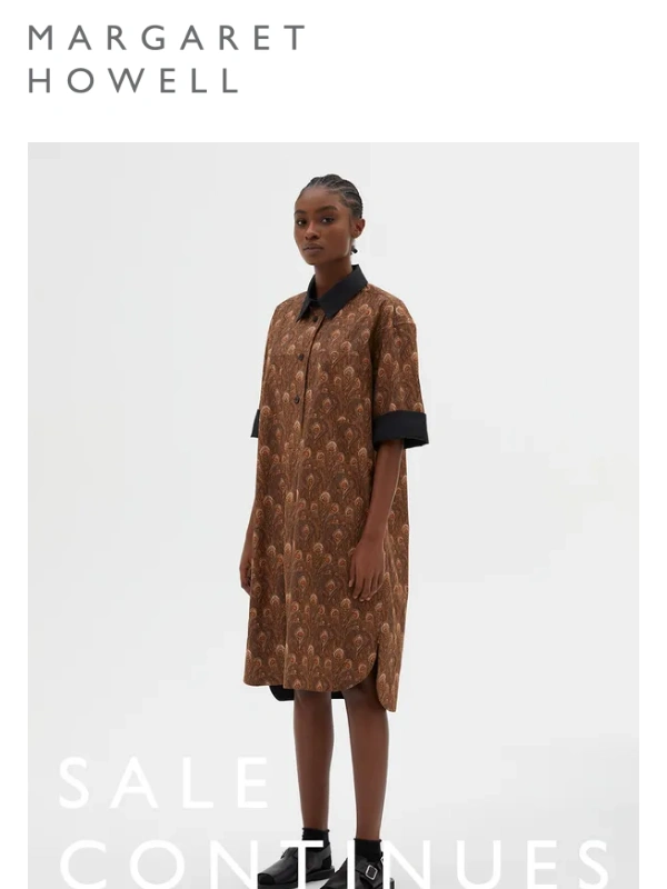 MARGARET HOWELL - Sale Continues – Dresses Up to 40% Off