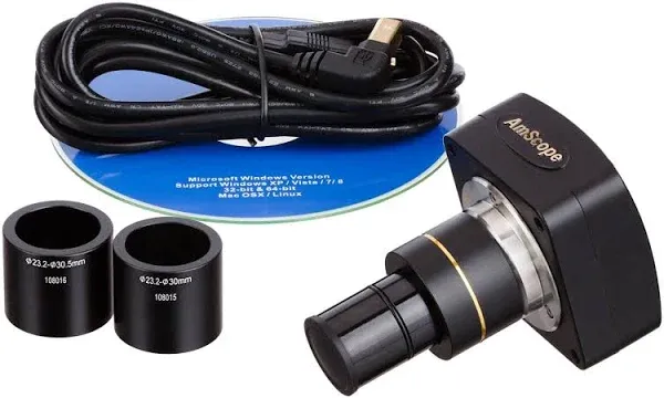 AmScope 1.3MP USB2 Microscope Digital Camera