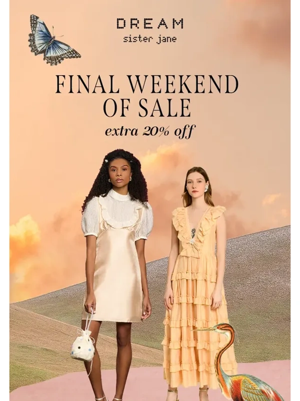 Sister Jane - A Fabulous Sale Finale This Weekend