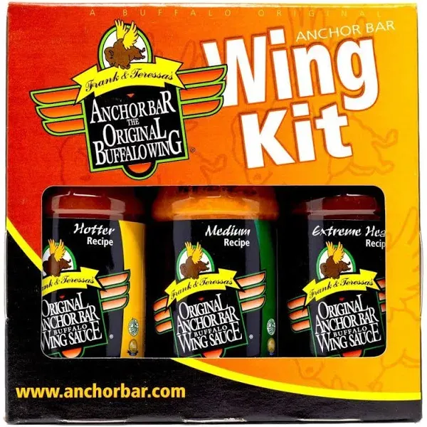Anchor Bar Buffalo Wing Sauce Gift Set