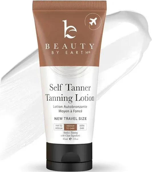 Beauty by Earth Self Tanner Tanning Lotion