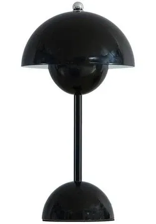 Mainstays Rechargeable 12-in LED Portable Metal Table Lamp