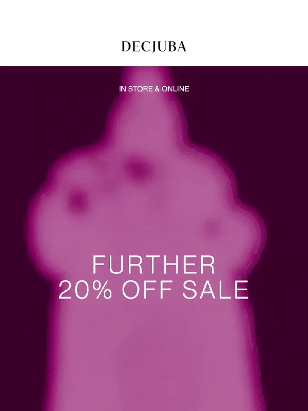 DECJUBA - If you're going to shop one SALE today