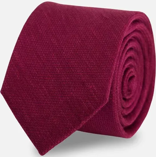 Men's Tie Bar Jet Set Solid Tie Wedding Tie for Groom & Groomsmen