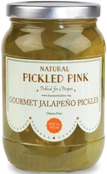 Pickled Pink Gourmet Jalapeno Pickles