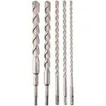 WARRIOR 12 in. SDS Masonry Bit Set, 5 Piece