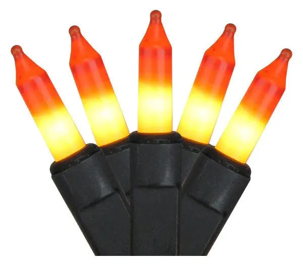 Northlight Candy Corn Halloween String Lights