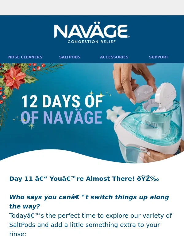 Navage - One More Day to Go! ?