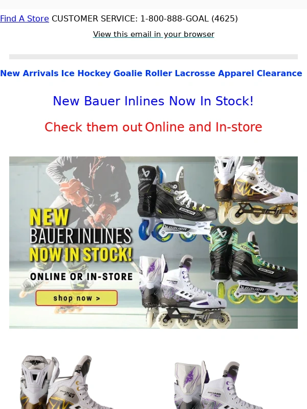 Perani's Hockey World - New Bauer Inlines Now In Stock!