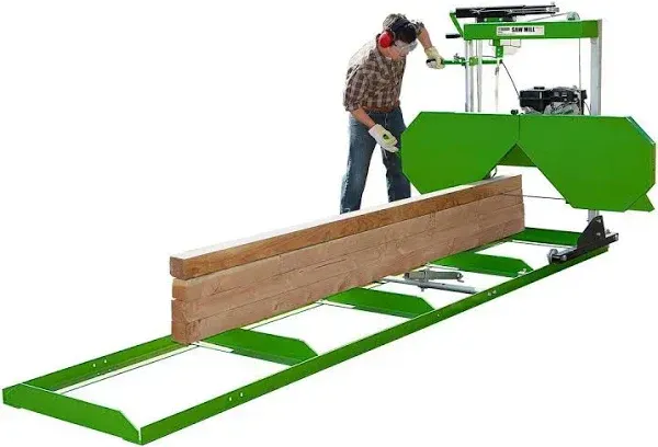 CENTRAL MACHINERY Saw Mill with 301cc Gas Engine