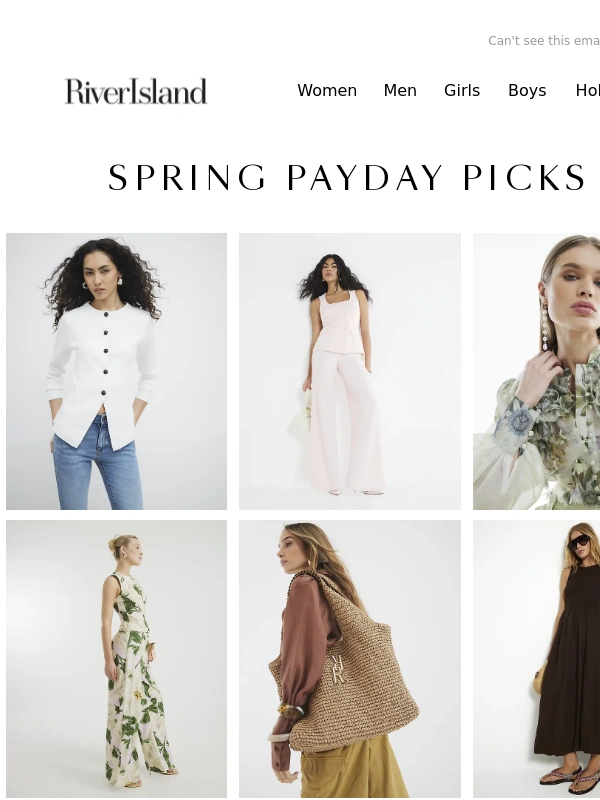 River Island - Payday treats