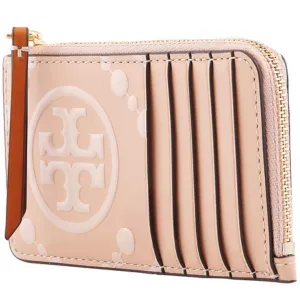 Tory Burch T Monogram Zip Card Case