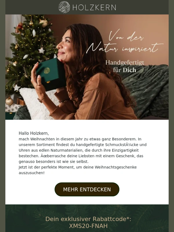 Holzkern - Magische Momente schenken ?✨