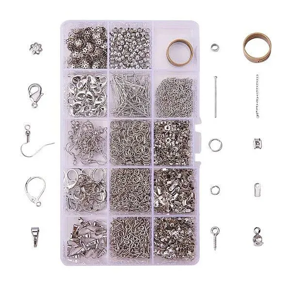 PandaHall Elite Jewelry Making Findings Kits