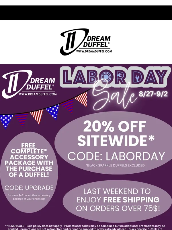 Dream Duffel - ?DEAL ALERT?Discounts and a FREEBIE you wont wanna miss!