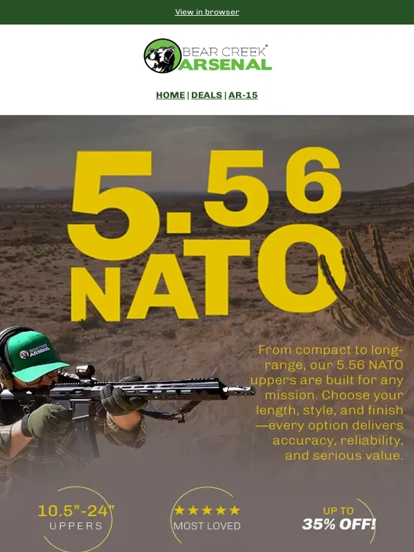 Bear Creek Arsenal - Taco ’Bout a Deal on 5.56 Uppers ???