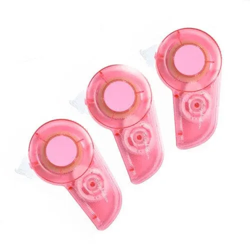 Scrapbook.com Deluxe Adhesive Roller Permanent Tape Runner 3 Pack