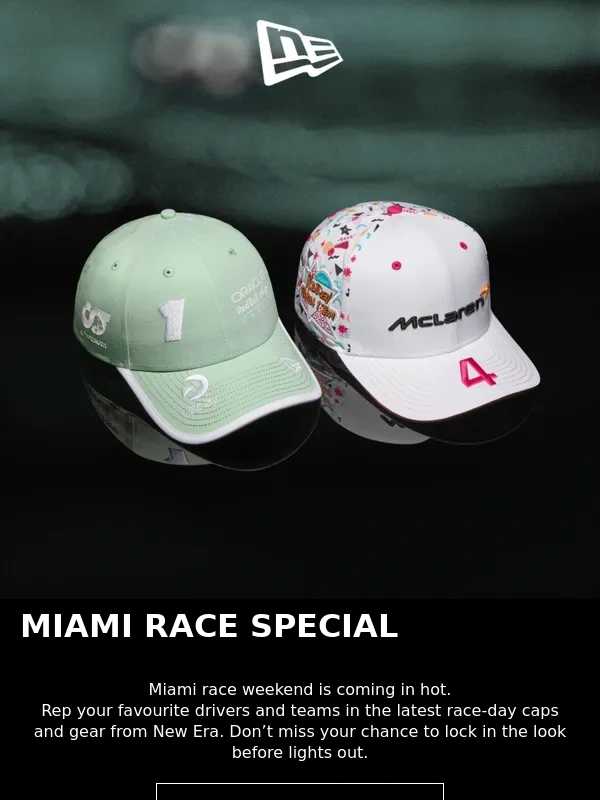 New Era - Get ready for Miami race weekend! ?️