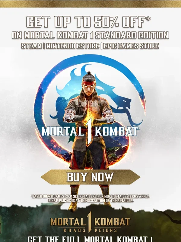 Hogwarts Legacy - ? Get up to 50% off on Mortal Kombat 1 Standard Edition today!