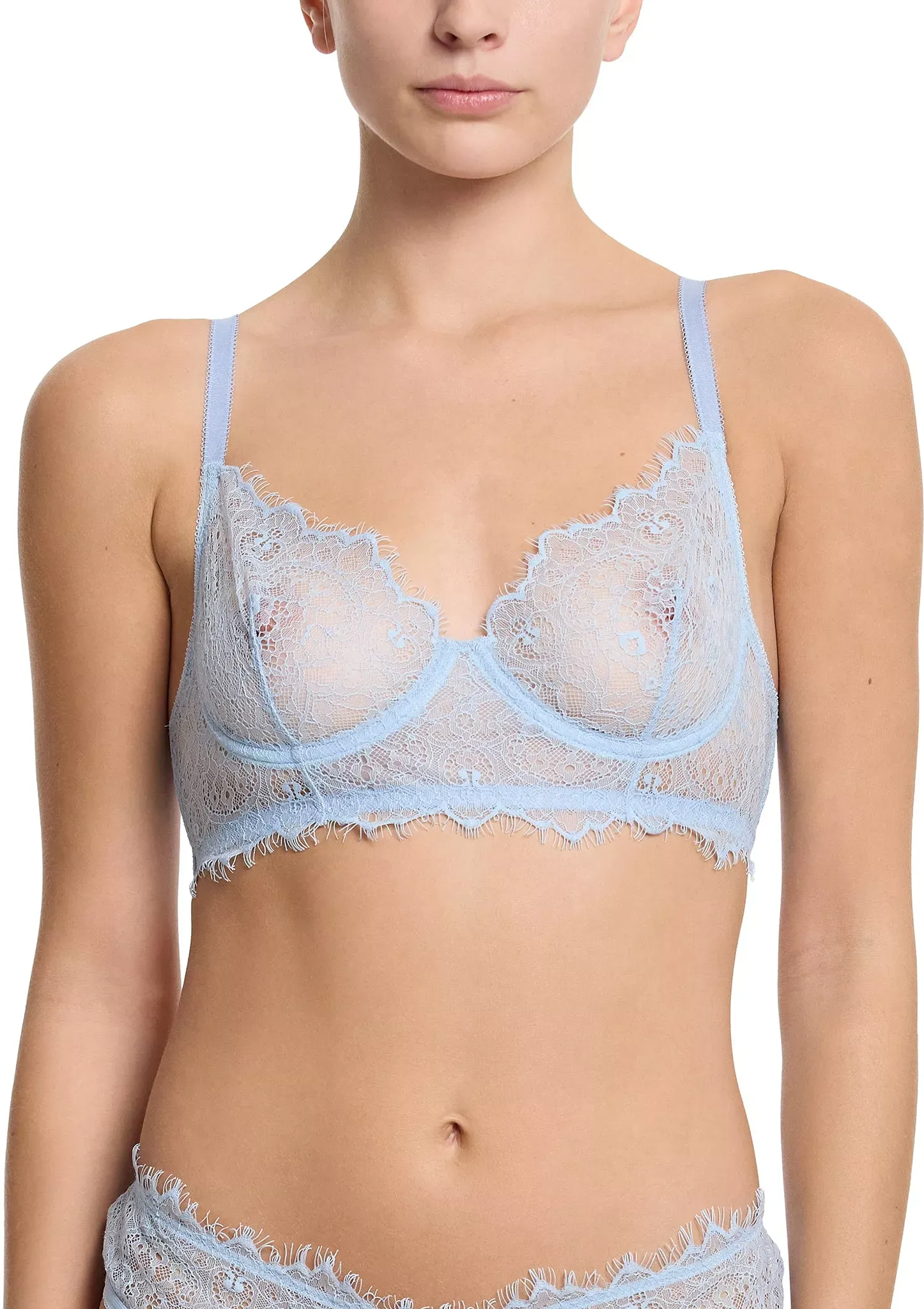 Hanky Panky Women's Sheer Seduction Underwire Bra - Touch The Sky Blue, S