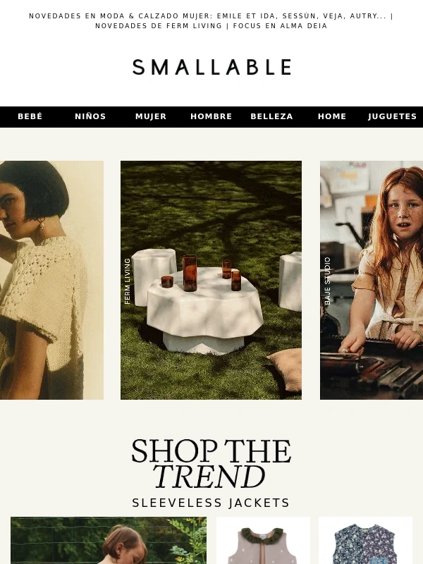 Smallable - New in: chaquetas & chalecos sin mangas Mujer & Infantil