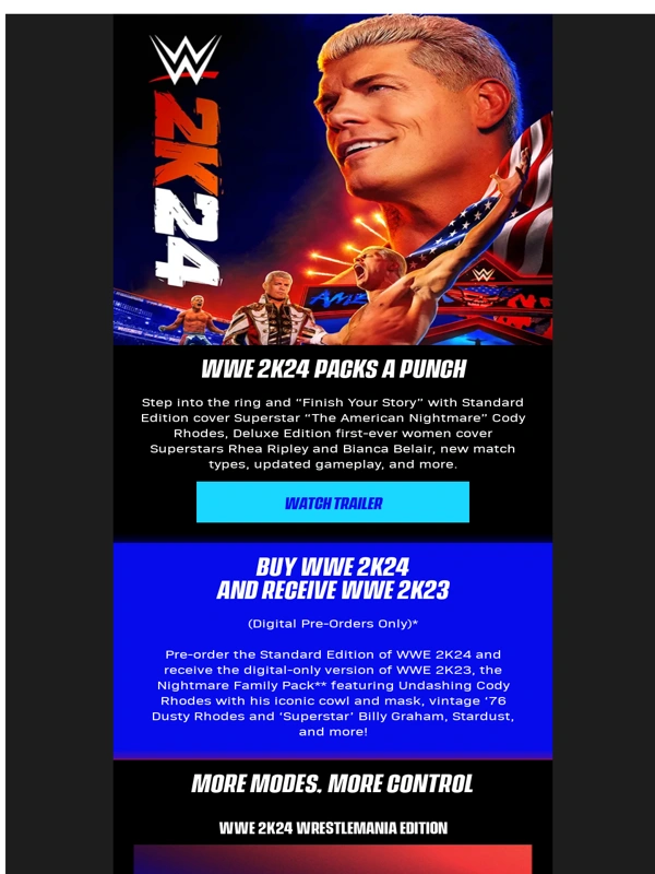 2K - Get ready to Finish Your Story