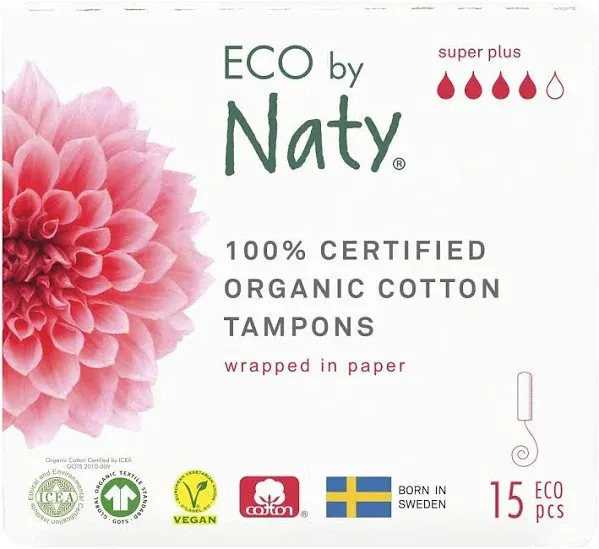 Eco by Naty Super Plus Tampons