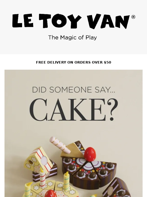 Le Toy Van - Did Someone Say... Cake? ?