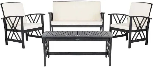 Safavieh Fontana 4 Pc Outdoor Set