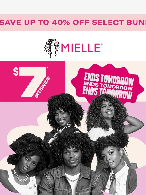 Mielle - These $7 deals end tomorrow