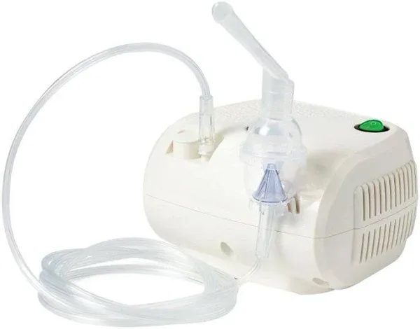 Medline Aeromist Compact Nebulizer Compressor | Aeromist Nebulizer Compressor with Disposable Nebulizer kit | 8/Case | HCS70004