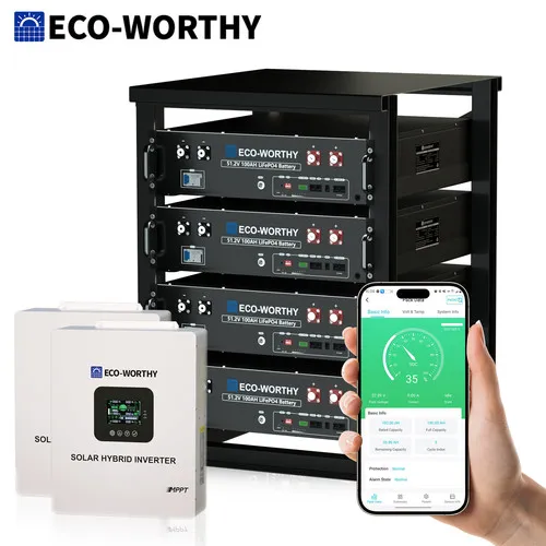 4-Pk Eco-Worthy 48V 100Ah LiFePO4 Lithium Battery (20.48 KWh) + 2*5kW 48V Hybrid Inverterk $4249.99 + Free Shipping