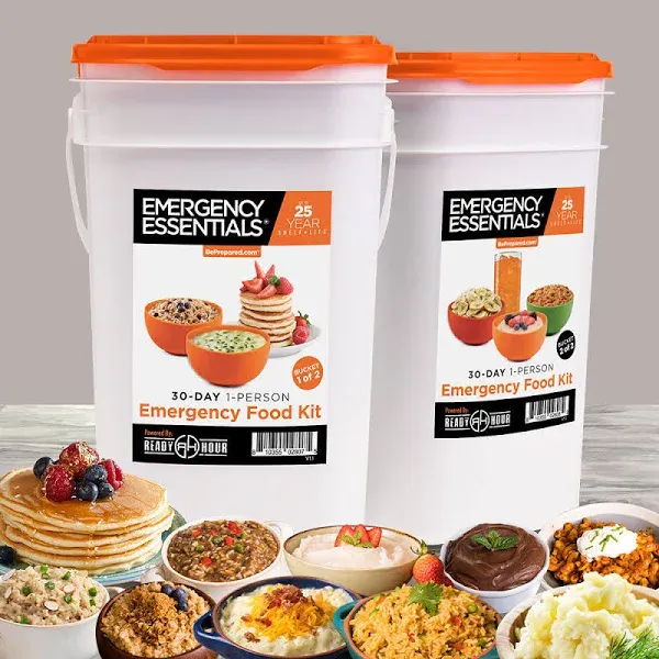 Emergency Essentials 30-Day 1-Person Emergency Food Kit