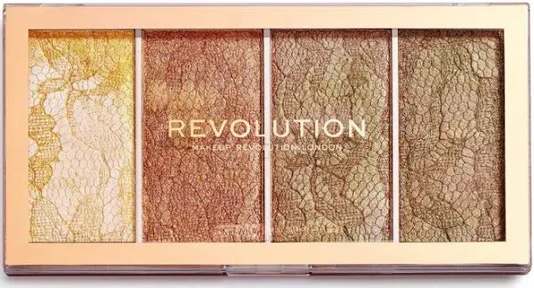 Tester Revolution Vintage Lace Highlighter Palette