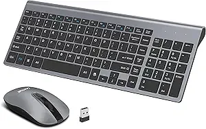 Leadsail Wireless Ergonomic, Compact Mouse & Keyboard Combo $20 + Free Shipping w/ Prime or on $35+