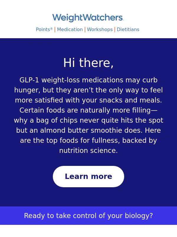 Weight Watchers - What to eat if you’re always hungry