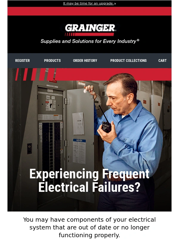 Grainger - Electrical Systems Failing? Here’s What to Look For