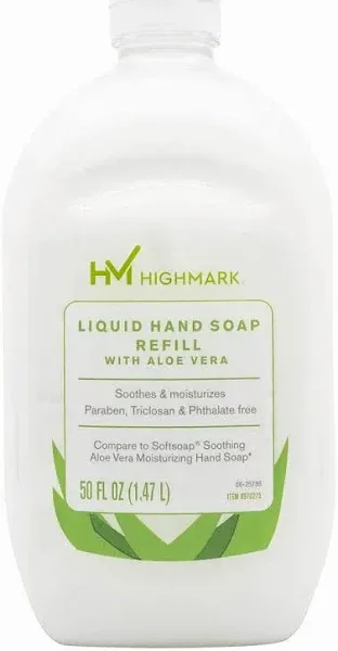 Highmark Aloe Liquid Hand Soap Floral Scent