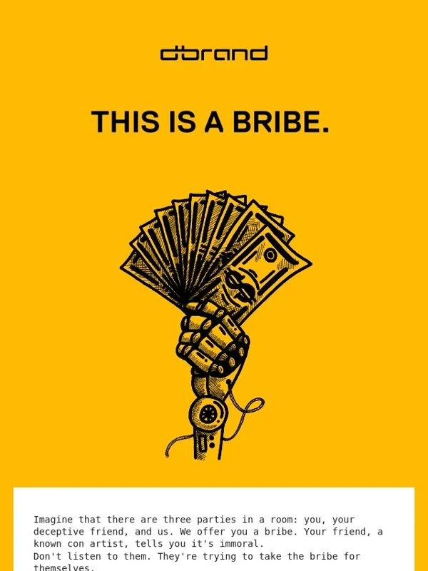 Dbrand - This is a bribe