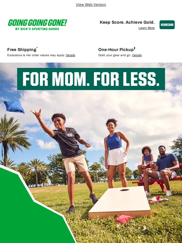 Going Going Gone - Savings & styles that’ll bring Mom ?