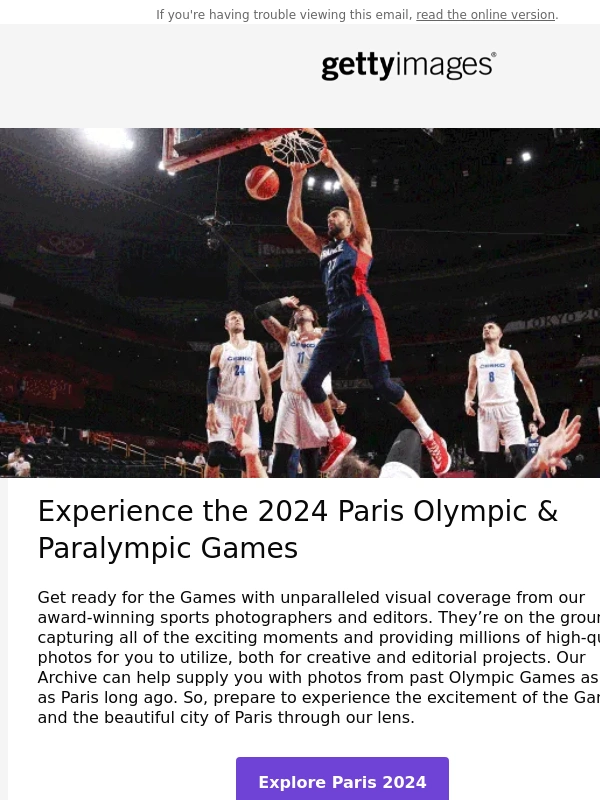Getty Images - Beyond the Lens: Paris Olympics 2024,Generative AI,and Iconic Photography