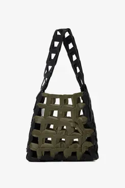 SC103 Black & Khaki Links Bag