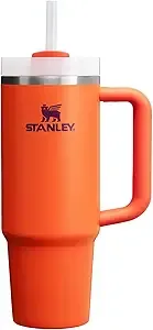 STANLEY Quencher H2.0 Tumbler with Handle and Straw 30 oz (Tigerlily Plum) $20.99