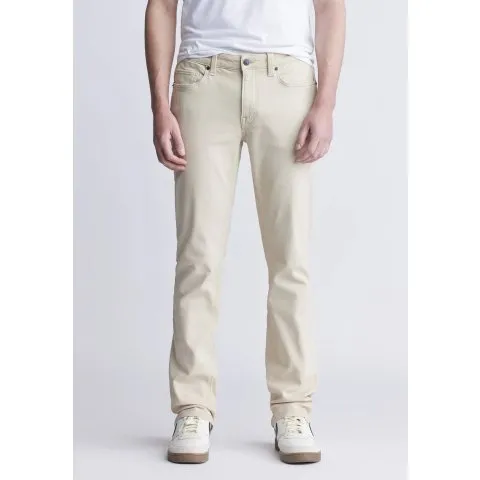 BUFFALO David Bitton Straight Six Men's Freedom Flex Pants, Whitecap Grey - BM22939