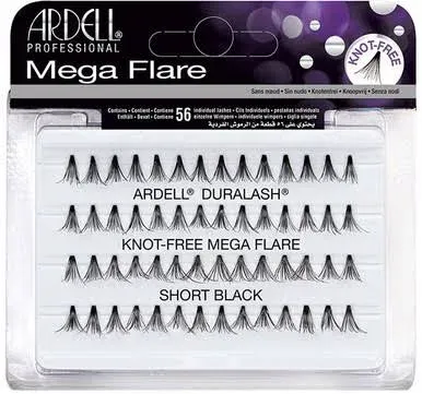 ARDELL Duralash Knot-Free Mega Flare Individual Black Lashes