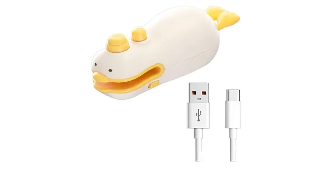 3-in-1 Mini Bag Sealer, Sealer and Cutter Heat Seal, Magnetic and Hanging USB Rechargeable Sealer, Cute and Practical Kitchen Gadgets for Snacks Chips Candy and Other Plastic Bag Sealing