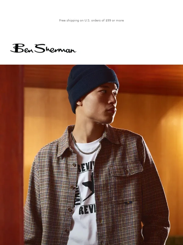 Ben Sherman - It's cold out - wear this