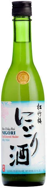 Sho Chiku Bai Nigori Sake 375ml